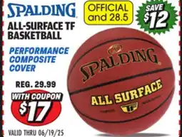 Big 5 Spalding All-Surface TF Basketball offer