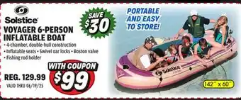 Big 5 Solstice Voyager 6-Person Inflatable Boat offer