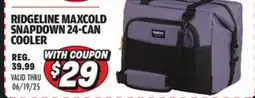 Big 5 Igloo Ridgeline MaxCold Snapdown 24-Can Cooler offer