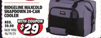 Big 5 Igloo Ridgeline MaxCold Snapdown 24-Can Cooler offer