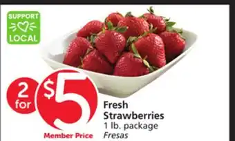 Vons Fresh Strawberries offer