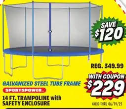 Big 5 Sportspower 14' Trampoline with Safety Enclosure offer