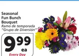Vons Seasonal Fun Bunch Bouquet offer