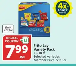 Vons Frito Lay Variety Pack offer