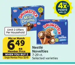Vons Nestlé Novelties offer