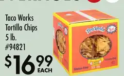 Smart & Final Taco Works Tortilla Chips offer