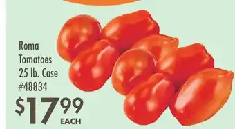 Smart & Final Roma Tomatoes offer