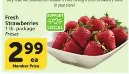 Vons Fresh Strawberries offer