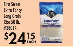 Smart & Final First Street Extra Fancy Long Grain Rice offer