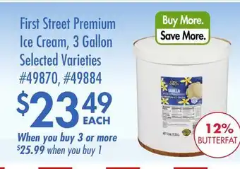 Smart & Final First Street Premium Ice Cream offer