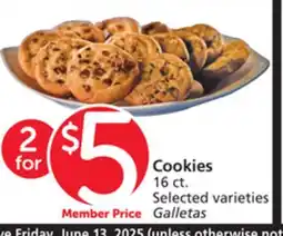 Vons Cookies offer