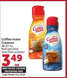 Vons Coffee-mate Creamer offer