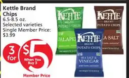 Vons Kettle Brand Chips offer