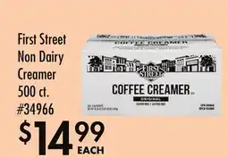 Smart & Final First Street Non Dairy Creamer offer