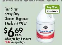 Smart & Final First Street Heavy Duty Cleaner+Degreaser offer