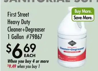 Smart & Final First Street Heavy Duty Cleaner+Degreaser offer