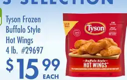 Smart & Final Tyson Frozen Buffalo Style Hot Wings offer