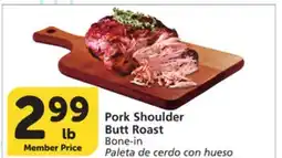 Vons Pork Shoulder Butt Roast offer