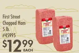 Smart & Final First Street Chopped Ham offer