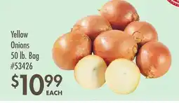 Smart & Final Yellow Onions offer