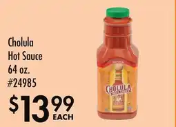 Smart & Final Cholula Hot Sauce offer