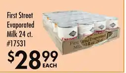 Smart & Final First Street Evaporated Milk offer
