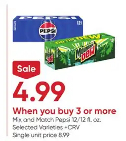 Stater Bros Pepsi offer
