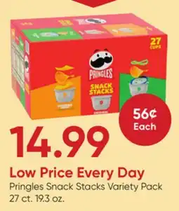 Stater Bros Pringles Snack Stacks Variety Pack offer