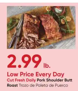 Stater Bros Pork Shoulder Butt Roast offer