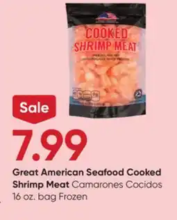 Stater Bros Great American Seafood Cooked Shrimp Meat offer