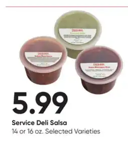 Stater Bros Service Deli Salsa offer