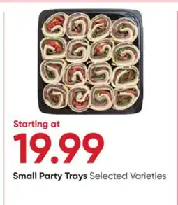 Stater Bros Small Party Trays offer