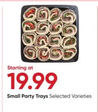 Stater Bros Small Party Trays offer
