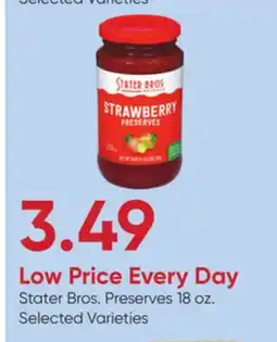 Stater Bros Stater Bros. Preserves offer