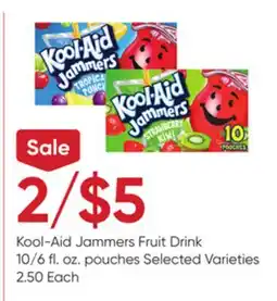 Stater Bros Kool-Aid Jammers Fruit Drink offer