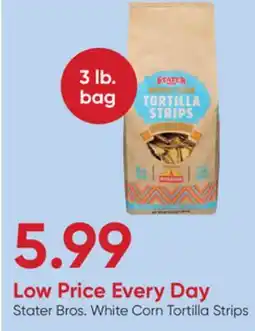 Stater Bros Stater Bros. White Corn Tortilla Strips offer