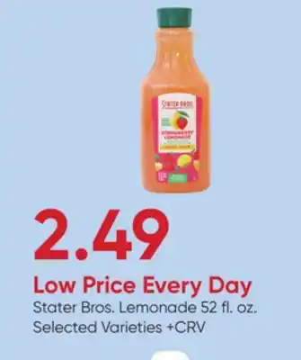 Stater Bros Stater Bros. Lemonade offer