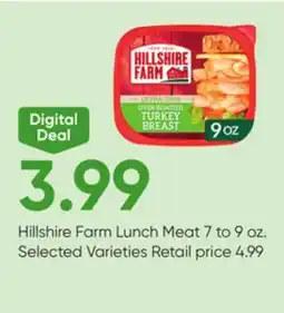 Stater Bros Hillshire Farm Lunch Meat offer