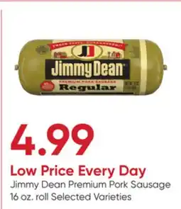 Stater Bros Jimmy Dean Premium Pork Sausage offer