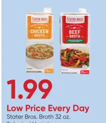 Stater Bros Stater Bros. Broth offer
