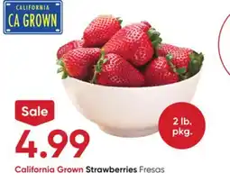 Stater Bros Strawberries offer