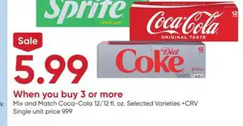 Stater Bros Coca-Cola offer