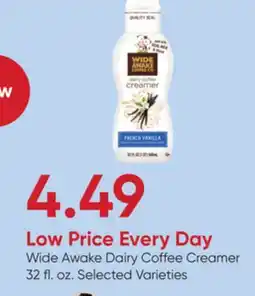 Stater Bros Wide Awake Dairy Coffee Creamer offer