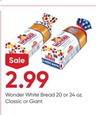 Stater Bros Wonder White Bread offer