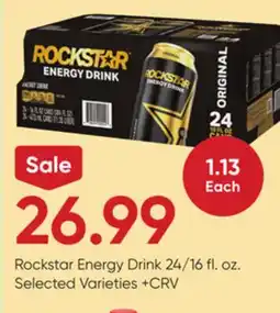 Stater Bros Rockstar Energy Drink offer