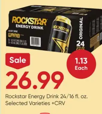 Stater Bros Rockstar Energy Drink offer