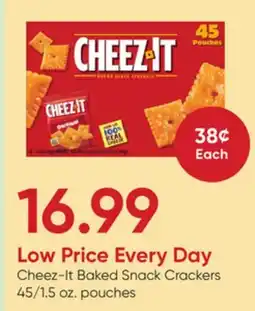 Stater Bros Cheez-It Baked Snack Crackers offer