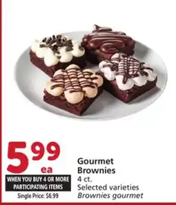 Albertsons Gourmet Brownies offer