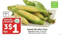 Albertsons Sweet Bi-color Corn offer