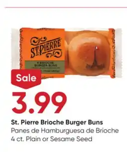 Stater Bros St. Pierre Brioche Burger Buns offer